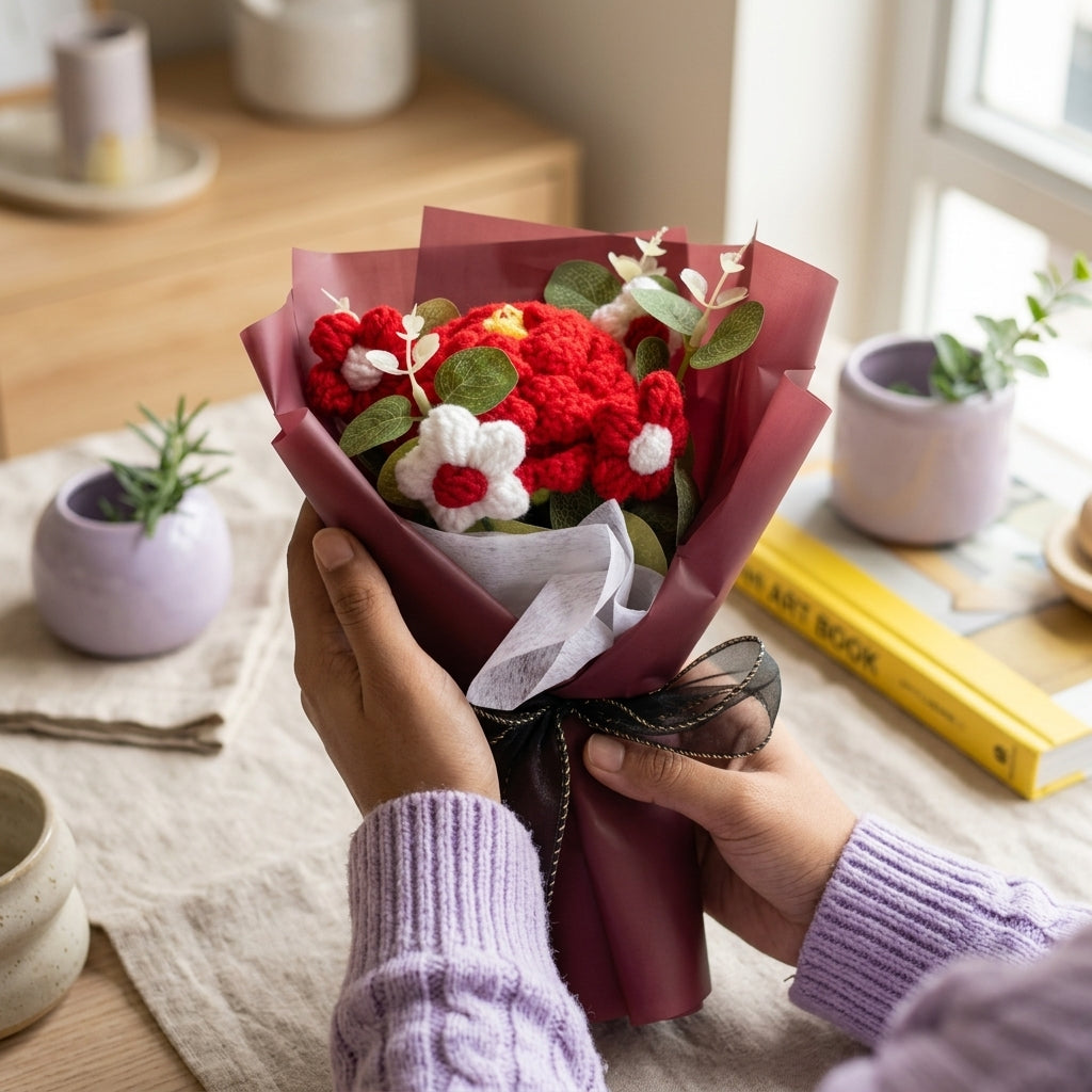 The Art of Crochet Bouquets: Why Handmade Flowers Make the Best Gifts