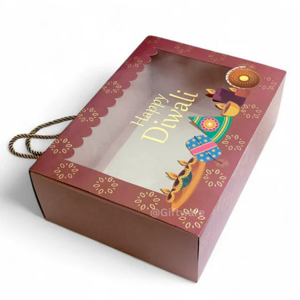 Diwali Hamper Box with Gold Foiling