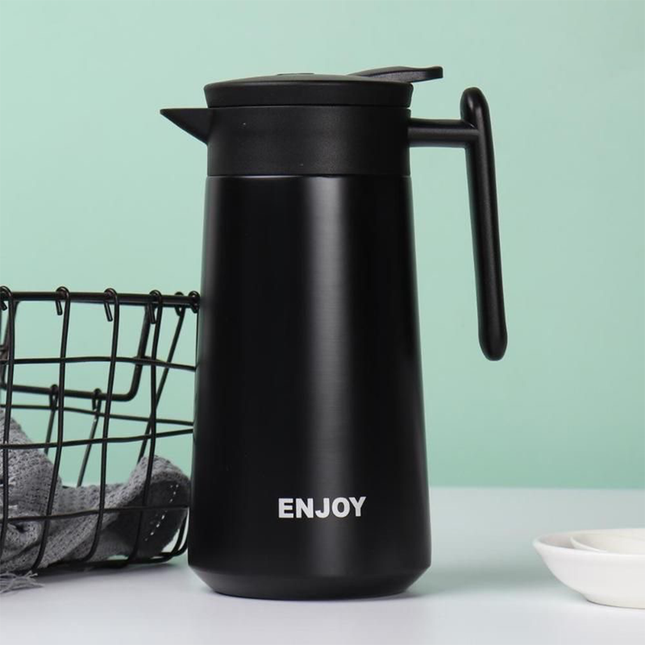 Stainless Steel Insulated Vacuum Thermos Kettle - 1L