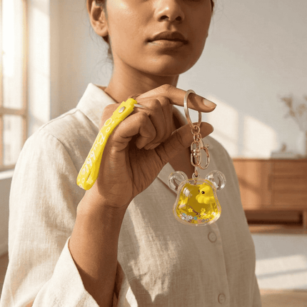 Honeydrop Duck Keychain