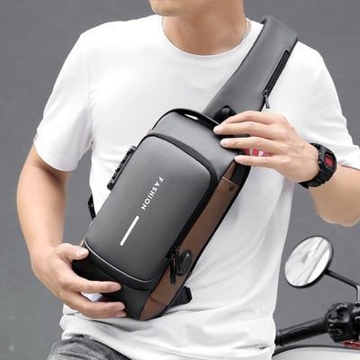 Crossbody Anti Theft Bag with Lock