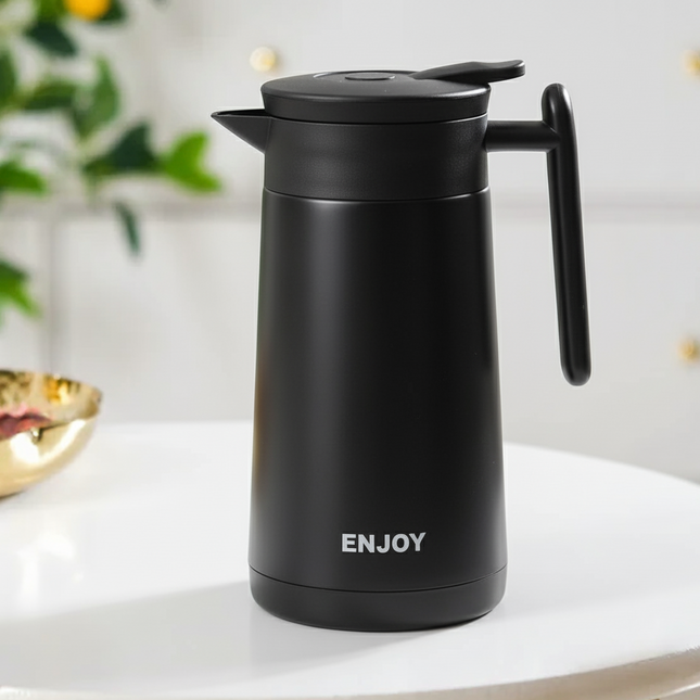 Stainless Steel Insulated Vacuum Thermos Kettle - 1L
