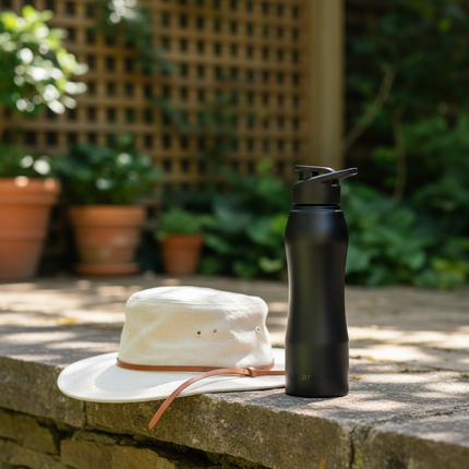 PureSip Curvy Steel Bottle - 750ml