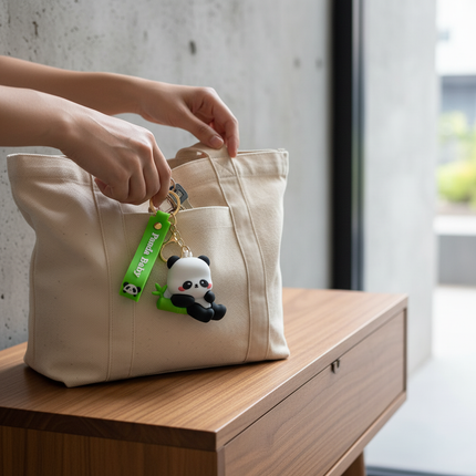 Panda Keychain