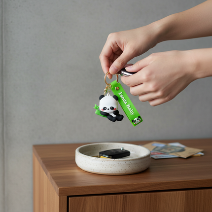 Panda Keychain