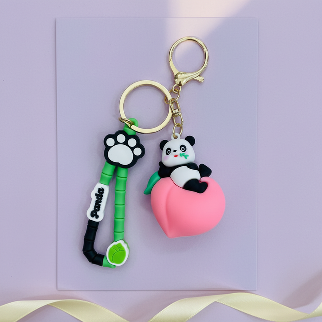 Peach Panda Charm