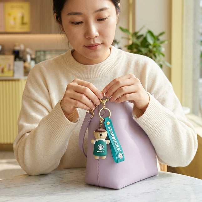 Brew Buddy Bear Keychain