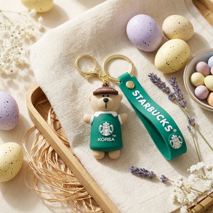 Brew Buddy Bear Keychain
