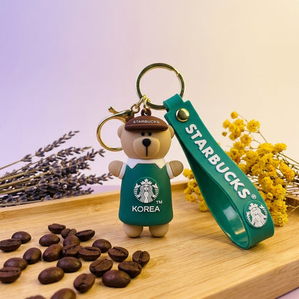 Brew Buddy Bear Keychain