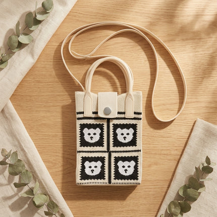 StylePop Mobile Sling (Mono Bear)