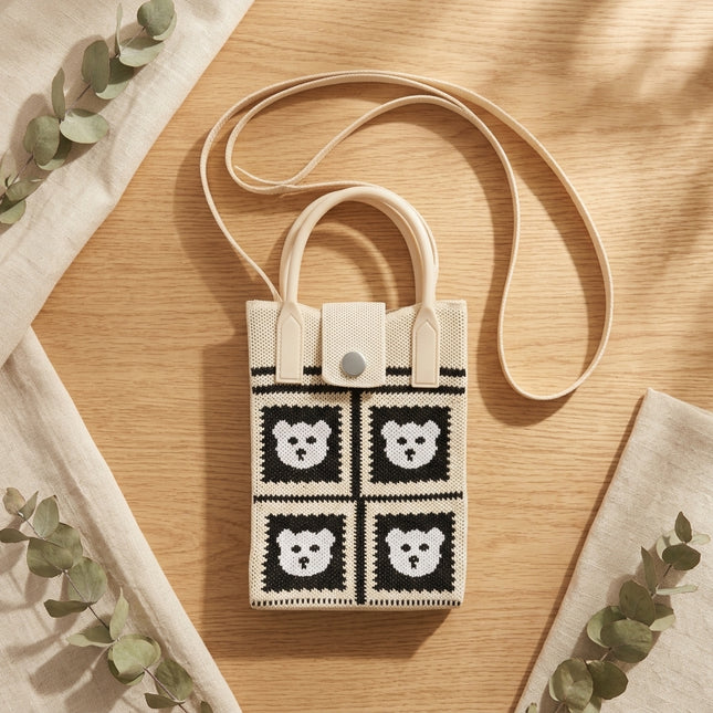 StylePop Mobile Sling (Mono Bear)