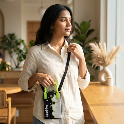 StylePop Mobile Sling (Neon Black)