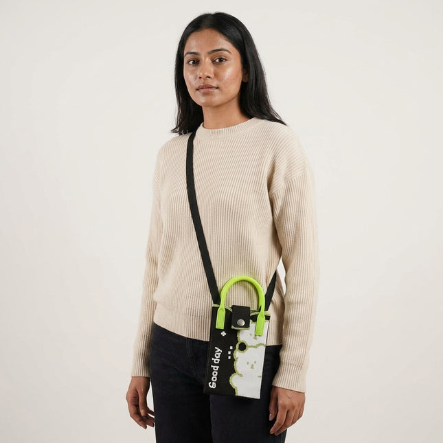 StylePop Mobile Sling (Neon Black)