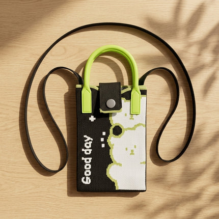 StylePop Mobile Sling (Neon Black)