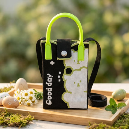 StylePop Mobile Sling (Neon Black)