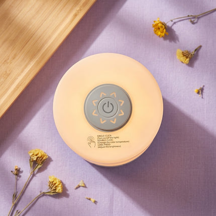 GlowNest Clock Lamp