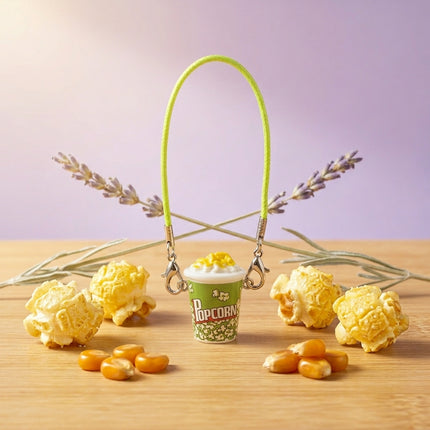 Popcorn Mini Bag Charm