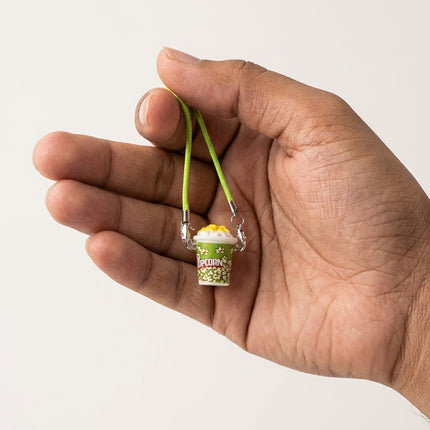 Popcorn Mini Bag Charm