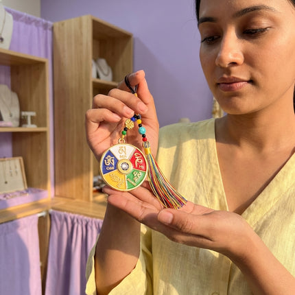 Buddhist Zodiac Mantra Hanging for Protection & Good Luck