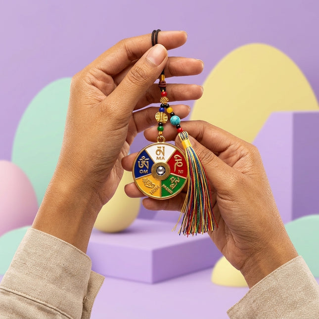 Buddhist Zodiac Mantra Hanging for Protection & Good Luck