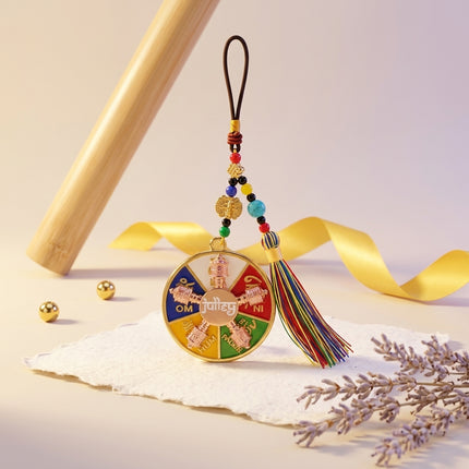 Buddhist Zodiac Mantra Hanging for Protection & Good Luck
