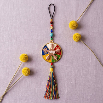 Buddhist Zodiac Mantra Hanging for Protection & Good Luck