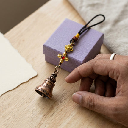 Good Luck Bell Charm