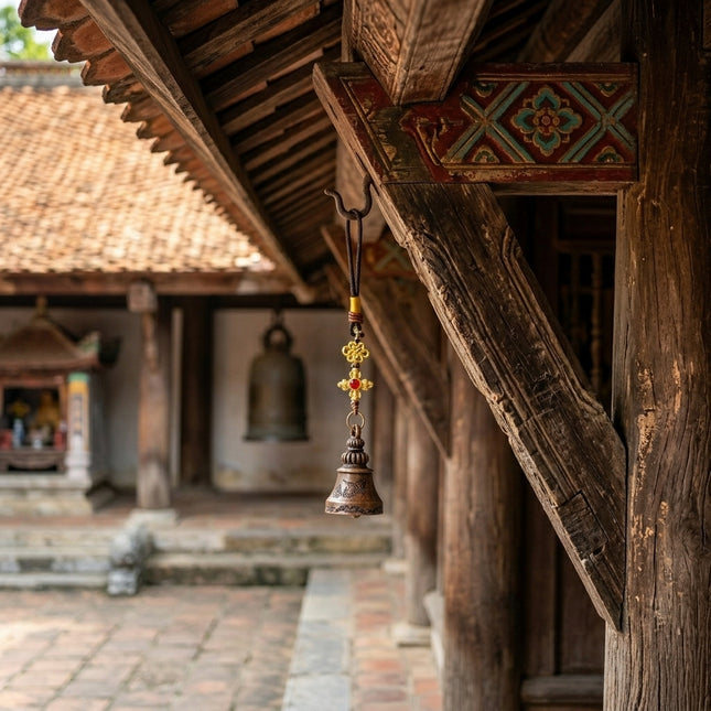 Good Luck Bell Charm