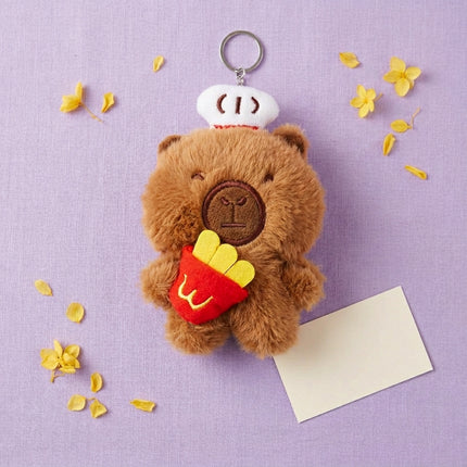 Furry Capybara Munch Buddy Charm