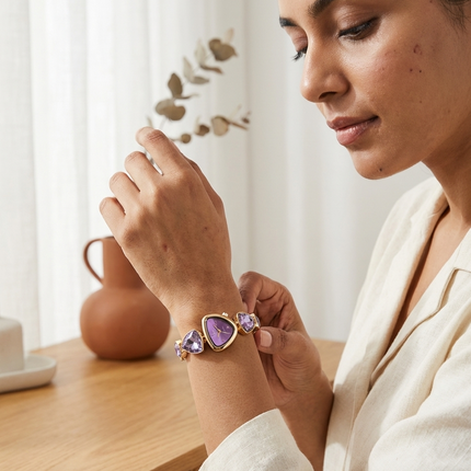 Emerald Series Watch (Purple)