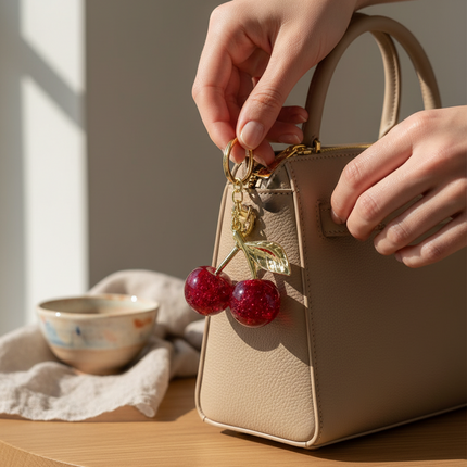 Cherry Bag Charm (Big Size)