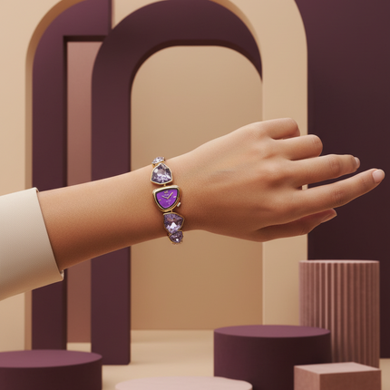 Emerald Series Watch (Purple)