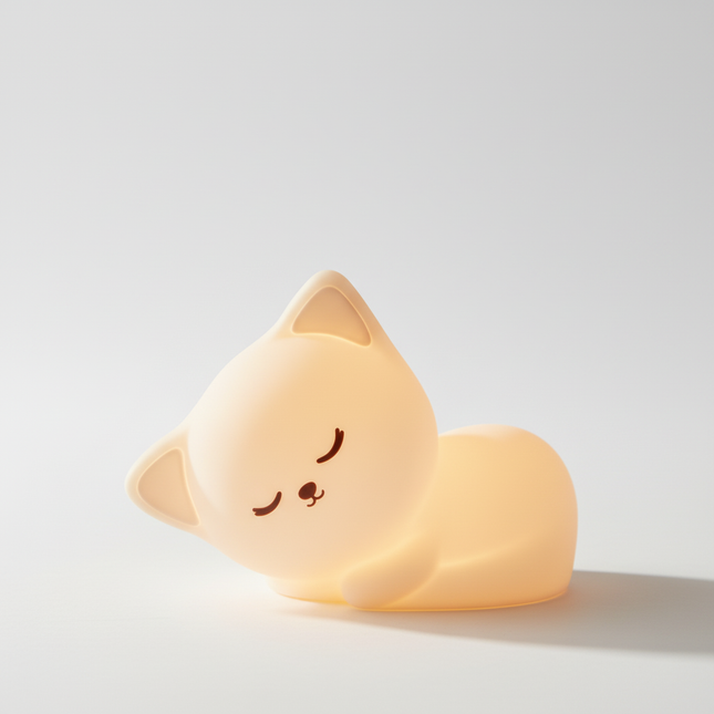 Sleeping Cat Lamp
