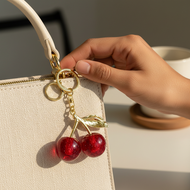 Cherry Bag Charm (Big Size)