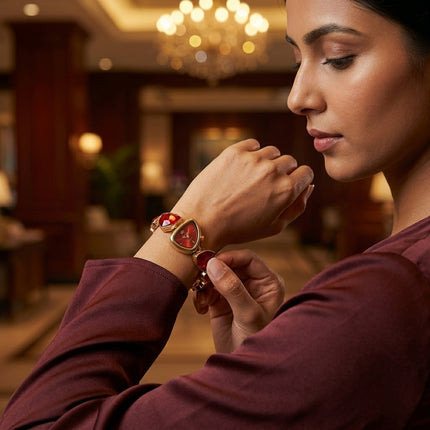 Emerald Series Watch (Red)