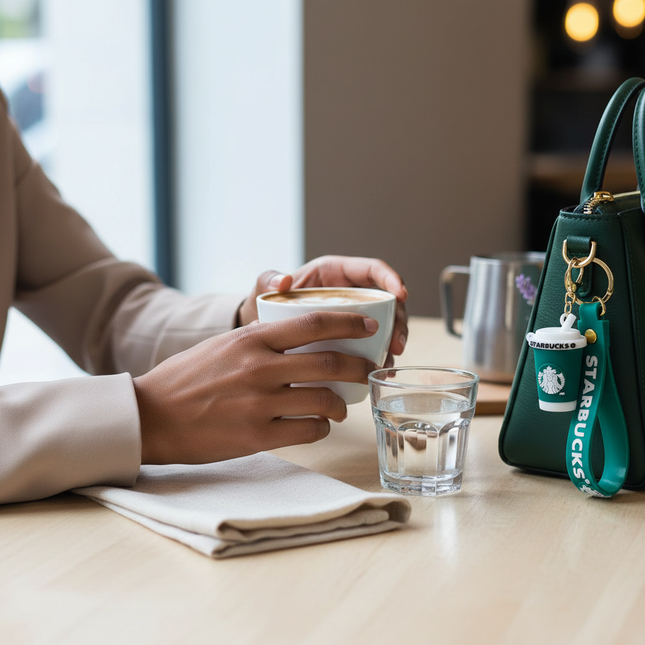 Starbucks Coffee Cup Keychain