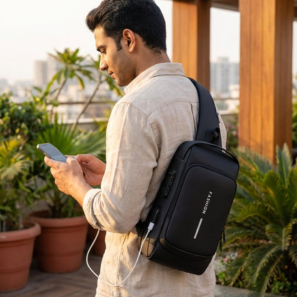 Crossbody Anti Theft Bag with Lock