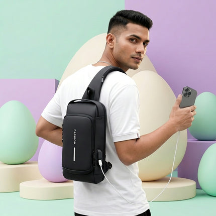 Crossbody Anti Theft Bag with Lock