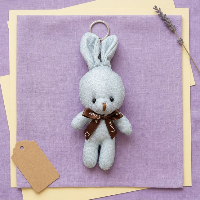 Bunny Love Charm (Grey)