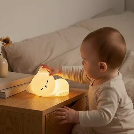 Sleeping Cat Lamp
