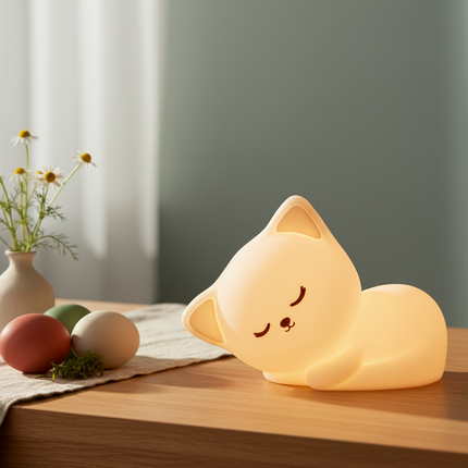 Sleeping Cat Lamp