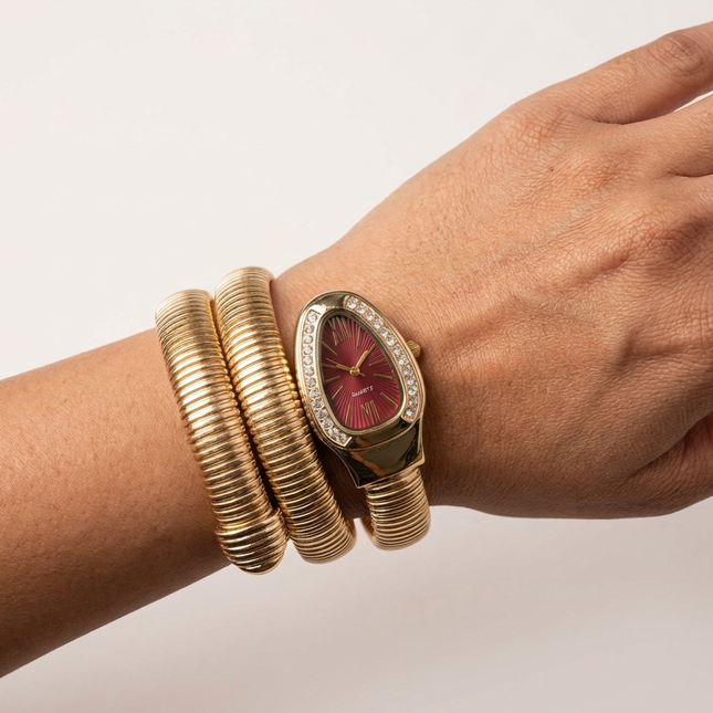 Serpent Cobra Watch Series (Red)