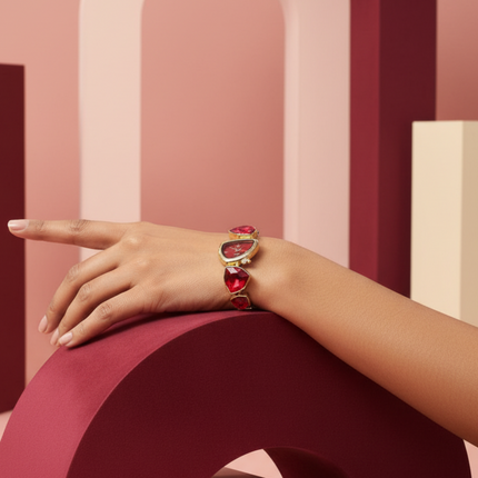 Emerald Series Watch (Red)