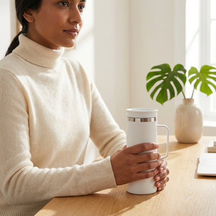 Lustre Stainless Steel mug 425 ml