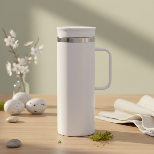 Lustre Stainless Steel mug 425 ml