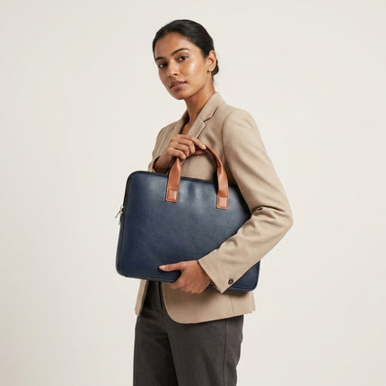 The Executive Laptop Sleeve (Blue)
