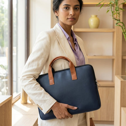 The Executive Laptop Sleeve (Blue)