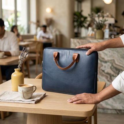 The Executive Laptop Sleeve (Blue)
