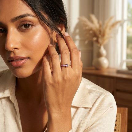 Lilac Stone Ring
