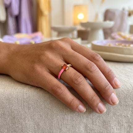 Red Stone Ring
